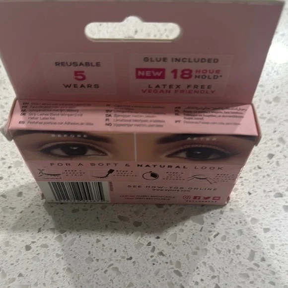 Eylure London 3/4 Length False Eyelashes - Picture 3 of 4